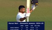 Karun Nair draws selectors' attention, again!