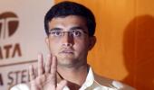 Sourav Ganguly unhurt after car meets with accident