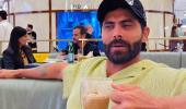 Jadeja's 'coffee date' in Dubai