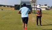 SEE: Bumrah back in the nets, interacts with Jemimah