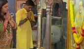 SKY Worships At Shirdi Ahead Of Series