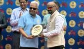 Wankhede@50: Gavaskar, Kambli felicitated