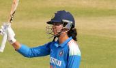 Mandhana smashes record in Rajkot