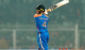 1st T20I PIX: India make quick work of England