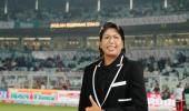 Eden Gardens now has the Jhulan Goswami stand!