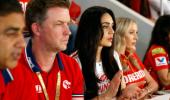PIX: Subdued Preity watches Qualifier 2