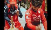 SEE: Patidar, Jitesh's Celebratory Dance