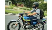 SEE: Dhoni rides the streets on his classic beauty