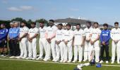 Indian players don black armbands, pay silent tributes