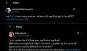 Jay Shah Slammed Over WTC Final Video