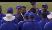 PIX: Pujara hands Sudharsan Test cap