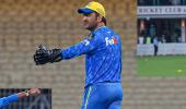 PIX: Dhoni, Jadeja, Ashwin hit the nets!