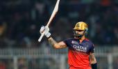 IPL PIX: Rampaging RCB rout champions KKR in opener