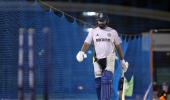 PIX: Rohit & Co practice under lights