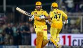PIX: Dhoni the finisher crushes KKR's playoff hopes