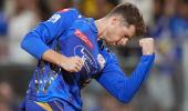IPL PIX: Santner, SKY power MI into IPL play-offs