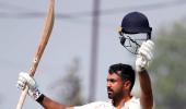 Karun's double century powers India A to 557