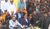 PIX: Richa Ghosh returns home to Siliguri's love