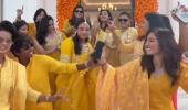 Ladki Wale! Team-mates Groove At Smriti's Haldi