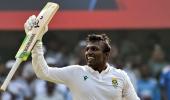 Muthusamy joins elite list with maiden Test century!