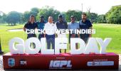 Golf Day: Windies cricketers tee off with legends