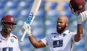 Clarity in shot selection gives Campbell maiden Test ton