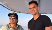 Sachin's Sweet Birthday Wish For Arjun