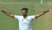 Ranji Trophy: Auqib Nabi wreaks havoc on MP top order