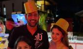 Guess Where Dhoni Partied On New Year's Eve?