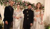Shikhar Dhawan, Sophie At Kuldeep Yadav's Lucknow Reception