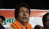 Shekhar Suman on the campaign trail