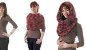 WOW - This Scarf Can be Worn as a Top, Scarf, Shawl, Cardigan and So On...