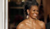 Indian-born designer dresses Michelle Obama