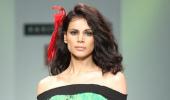 Neha Dhupia and sensual style at Fashion Week