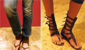 Off-ramp trends: Gladiator sandals and more