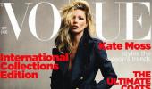 First look: Kate Moss, covergirl for the 30th time