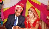 Love story: 'Everyone at the wedding laughed!'