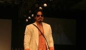 Pooja Bedi walks the ramp at Lakme Fashion Week