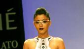 Ramp fashions: Glam, futuristic style