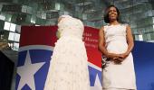 Michelle Obama wears a Prabal Gurung creation