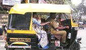 A rickshaw ride for Mr President