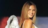 Heidi Klum: 13 years in sexy lingerie on the ramp!