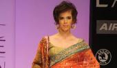 The 'mini' sari: fab or flop? Vote!
