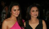 Spotted: Preity, Rani, Priyanka at Fashion Week