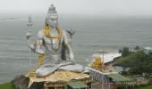 Unusual monsoon pics: Shiva and the sea