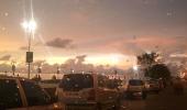 Unusual monsoon pics: A golden evening