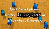 Top 5 smartphones under Rs 20,000