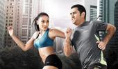 Are you fit enough to exercise with Dhoni?