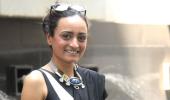Off-ramp styles at the LFW: A bikini sari!