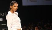 Yee-haw! Cowgirls sizzle on the LFW catwalk!